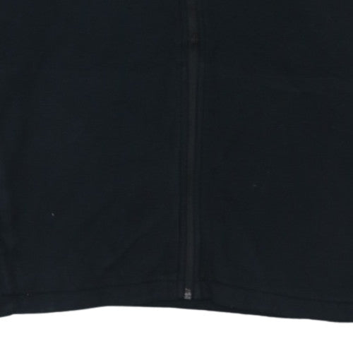 Puma Men's Black XL Full Zip Hoodie Fleece Sweatshirt