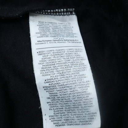 Nike Men's Black L 1/2 Zip Pullover Hoodie Sweatshirt