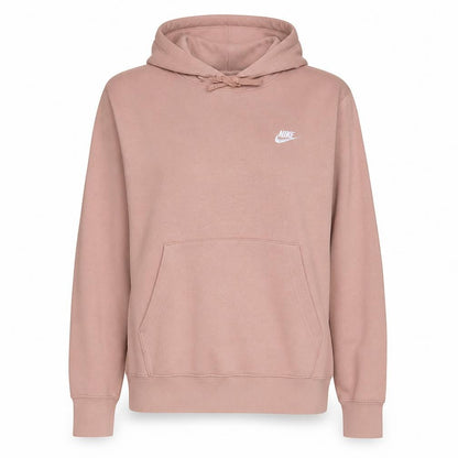 Nike Womens Pink Pullover Hoodie M Hooded Sweatshirt Casual