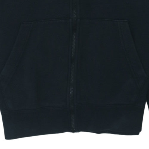 Nike Men's Black Full Zip Hoodie Size M Fleece Sportswear
