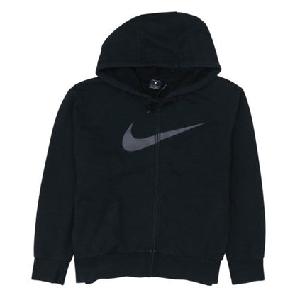 Nike Women's Black Full Zip Dri-FIT Hoodie Size L