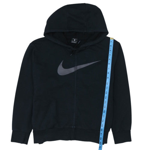 Nike Women's Black Full Zip Dri-FIT Hoodie Size L