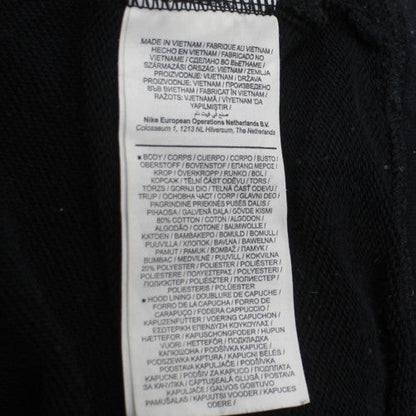 Nike Women's Black Full Zip Dri-FIT Hoodie Size L