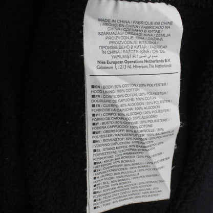 Nike Men's Black Pullover Hoodie XL Fleece Sportswear
