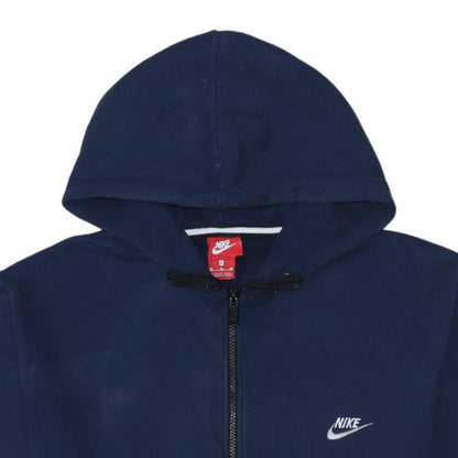 Nike Men's Navy Blue Full Zip Hoodie XL Classic Sportswear