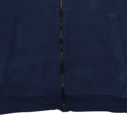 Nike Men's Navy Blue Full Zip Hoodie XL Classic Sportswear