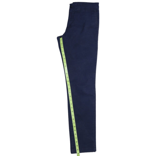 Carhartt Men's Blue Chino Trousers 30x32 Slim Fit Cotton Blend