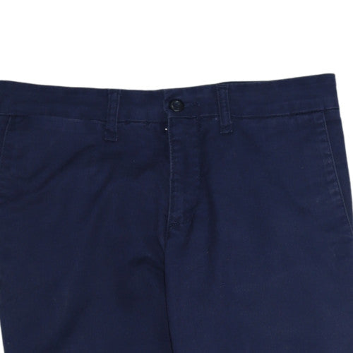 Carhartt Men's Blue Chino Trousers 30x32 Slim Fit Cotton Blend