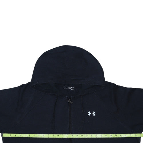 Under Armour Men’s Black 2XL Full Zip Hoodie ColdGear Fleece