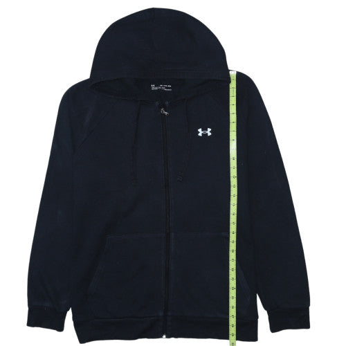 Under Armour Men’s Black 2XL Full Zip Hoodie ColdGear Fleece