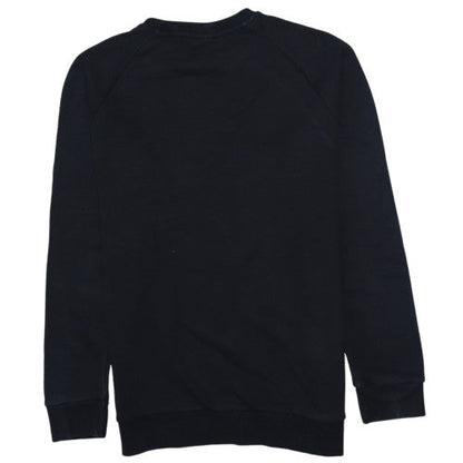 Adidas Mens Black Medium Crew Neck Pullover Sweatshirt