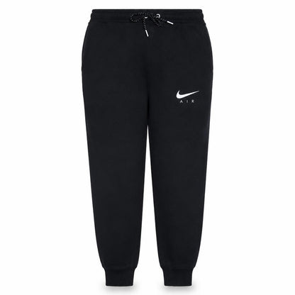 Nike Men's Black Air Logo Joggers Size S Regular Fit Fleece