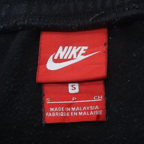 Nike Men's Black Air Logo Joggers Size S Regular Fit Fleece