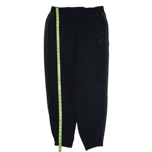 Adidas Womens Black M Jogger Sweatpants Elastic Waist Pockets