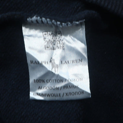 Ralph Lauren Men's Blue Full Zip Hoodie 2XL Cotton