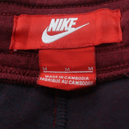 Nike Men’s Red Jogger Trousers M Regular Fit Cotton Blend