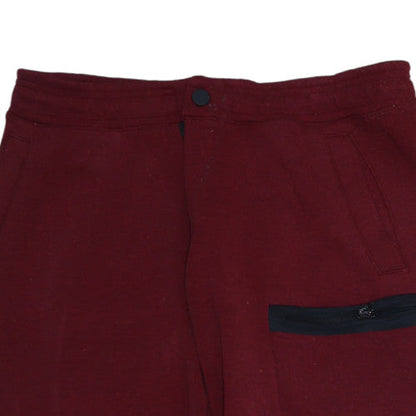 Nike Men’s Red Jogger Trousers M Regular Fit Cotton Blend