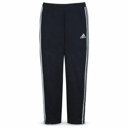 Front view of Adidas Men's Black Jogger Trousers S Regular Fit Sports Pants