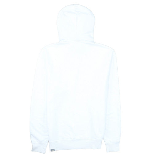 The North Face Men's White Pullover Hoodie Size M Logo Outdoor Fleece
