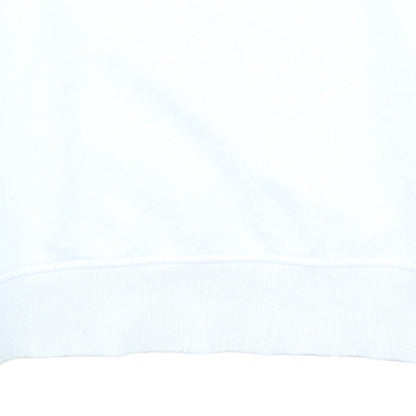 The North Face Men's White Pullover Hoodie Size M Logo Outdoor Fleece