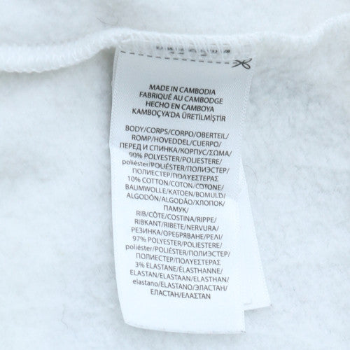 Ralph Lauren Polo Sport Men's White 1/4 Zip Sweatshirt L