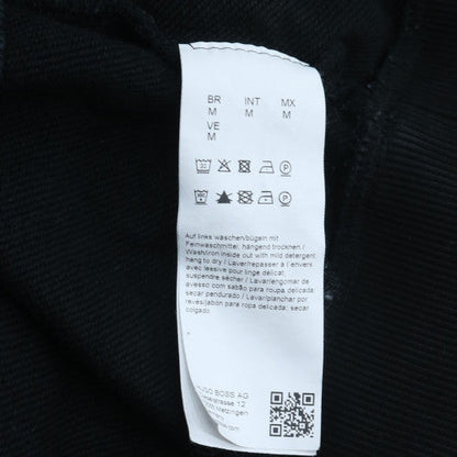 Hugo Boss Men's Black Crew Neck Logo Sweatshirt Size M