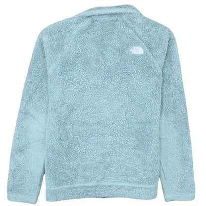 The North Face Women Blue Fleece Full Zip Jacket Size M