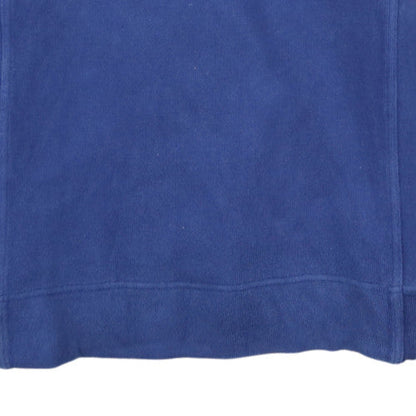 Adidas Womens Blue Crew Neck Pullover Sweatshirt Size 10