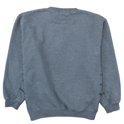 Nike Men's Grey Air Logo Crew Neck Fleece Sweatshirt Size L