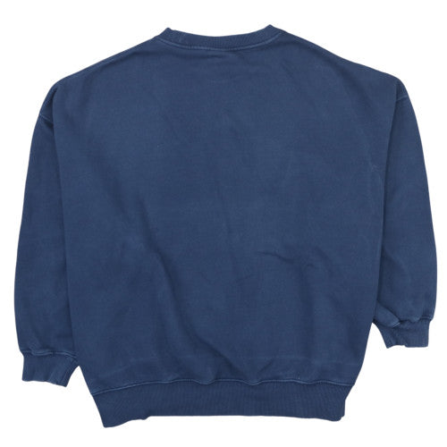 Nike Men’s Blue Crew Neck Graphic Sweatshirt S Pullover Fleece