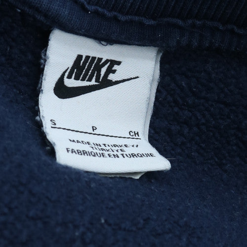 Nike Men’s Blue Crew Neck Graphic Sweatshirt S Pullover Fleece