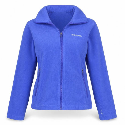 Columbia Womens Blue XS Fleece Full Zip Jacket