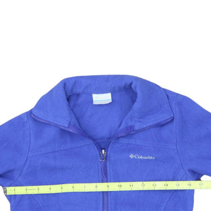 Columbia Womens Blue XS Fleece Full Zip Jacket