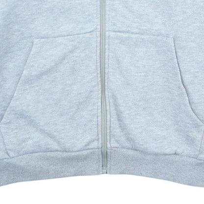 Lonsdale Men's Grey Full Zip Hoodie 2XL Sports Fleece