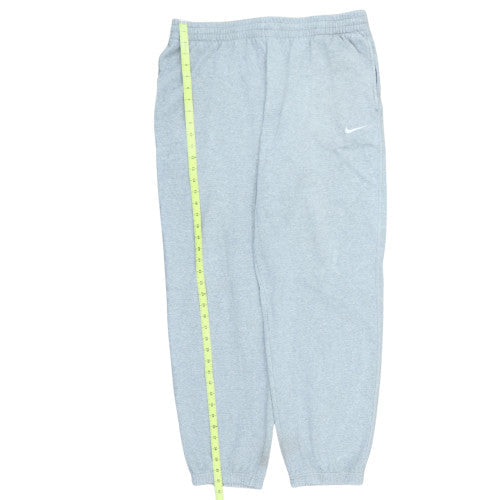 Nike Men's Grey XL Fleece Sweatpants Joggers Casual Trousers