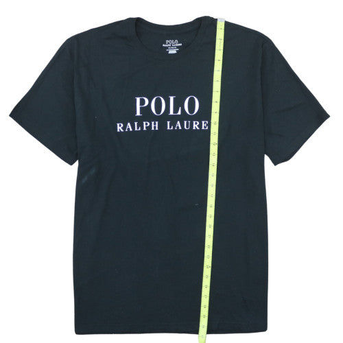Ralph Lauren Men's Black XL Logo Cotton Short Sleeve T-Shirt