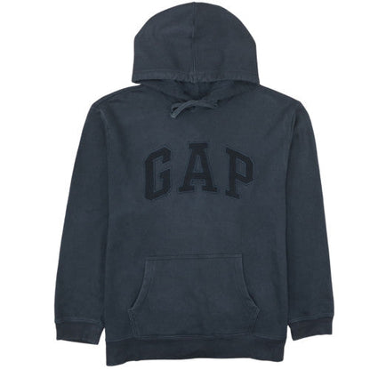 GAP Men’s Blue Pullover Hoodie 2XL Logo Fleece Sweatshirt