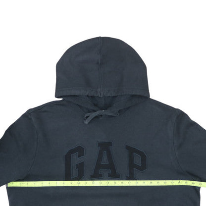 GAP Men’s Blue Pullover Hoodie 2XL Logo Fleece Sweatshirt