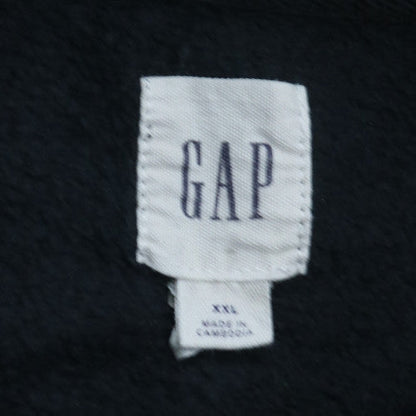 GAP Men’s Blue Pullover Hoodie 2XL Logo Fleece Sweatshirt