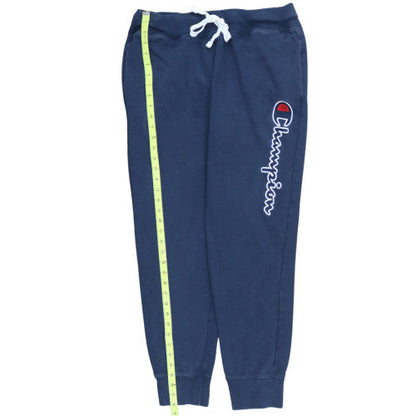 Champion Men's Blue XL Logo Sweatpants Joggers Comfy Casual