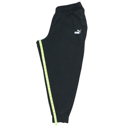 Puma Men's Black XL Jogger Sweatpants Fleece Casual Trousers