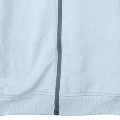 Under Armour Men's Grey Small Full Zip Hoodie with Logo Detailing