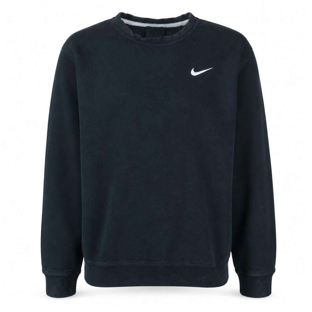 Nike Men’s Black Crew Neck Pullover Sweatshirt Size S