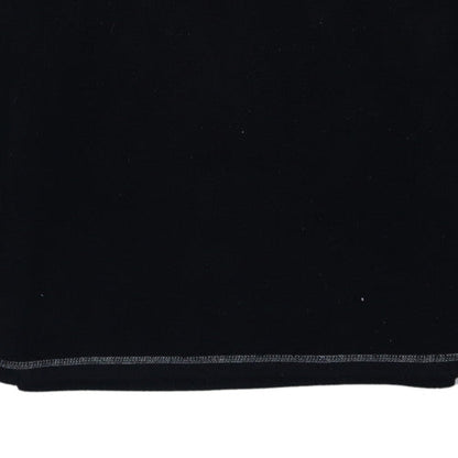 Cutting Edge Men's Black Fleece 1/4 Zip Pullover Sweatshirt L
