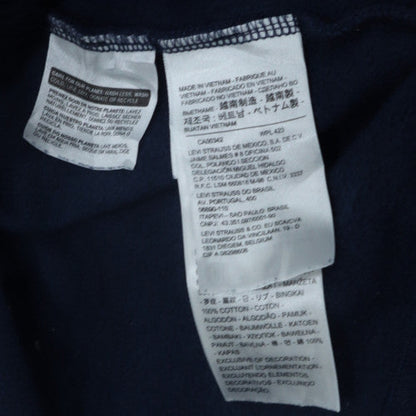 Levi's Men's Blue XL Pullover Sweatshirt Logo Crew Neck Fleece