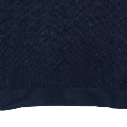Tommy Jeans Men's Blue 2XL Cotton Crew Neck Pullover Jumper