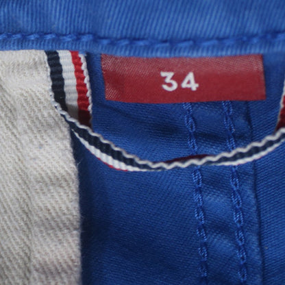 Tommy Jeans Men’s Blue Chino Shorts Size 34 Regular Fit Cotton Blend