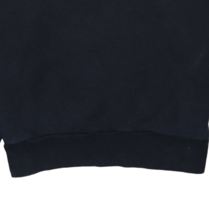 Adidas Men's Black Small Pullover Logo Sweatshirt
