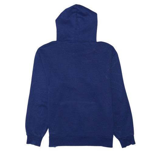 Puma Men's Blue Pullover Hoodie Medium Fleece Sportswear