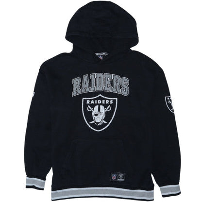 Primark NFL Raiders Black Hoodie Men's XL Pullover Fleece Sweatshirt